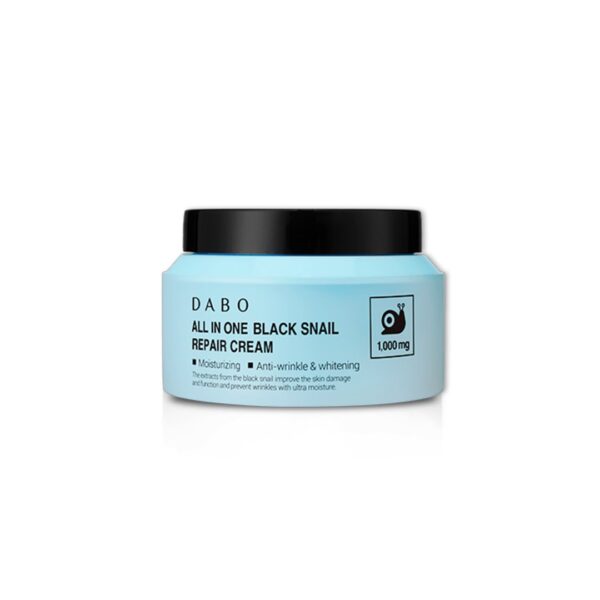 Dabo All In One Black Snail Repair Cream 100g – ত্বকের উজ্জ্বলতা ও রিপেয়ারের জন্য কার্যকর সমাধান