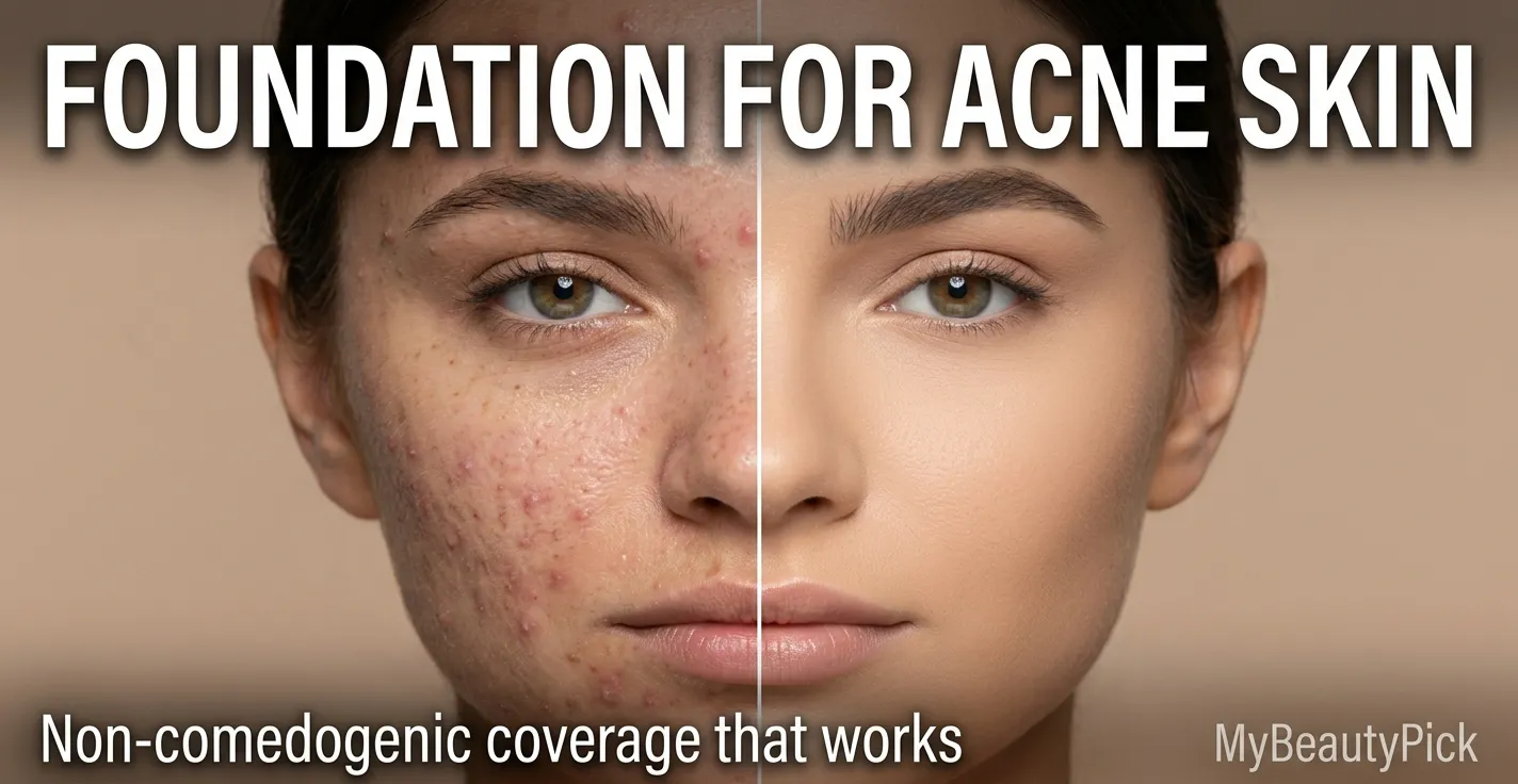 Best Foundation for Acne-Prone Skin: Non-Comedogenic Picks by Coverage 3 Best Foundation for Acne-Prone Skin