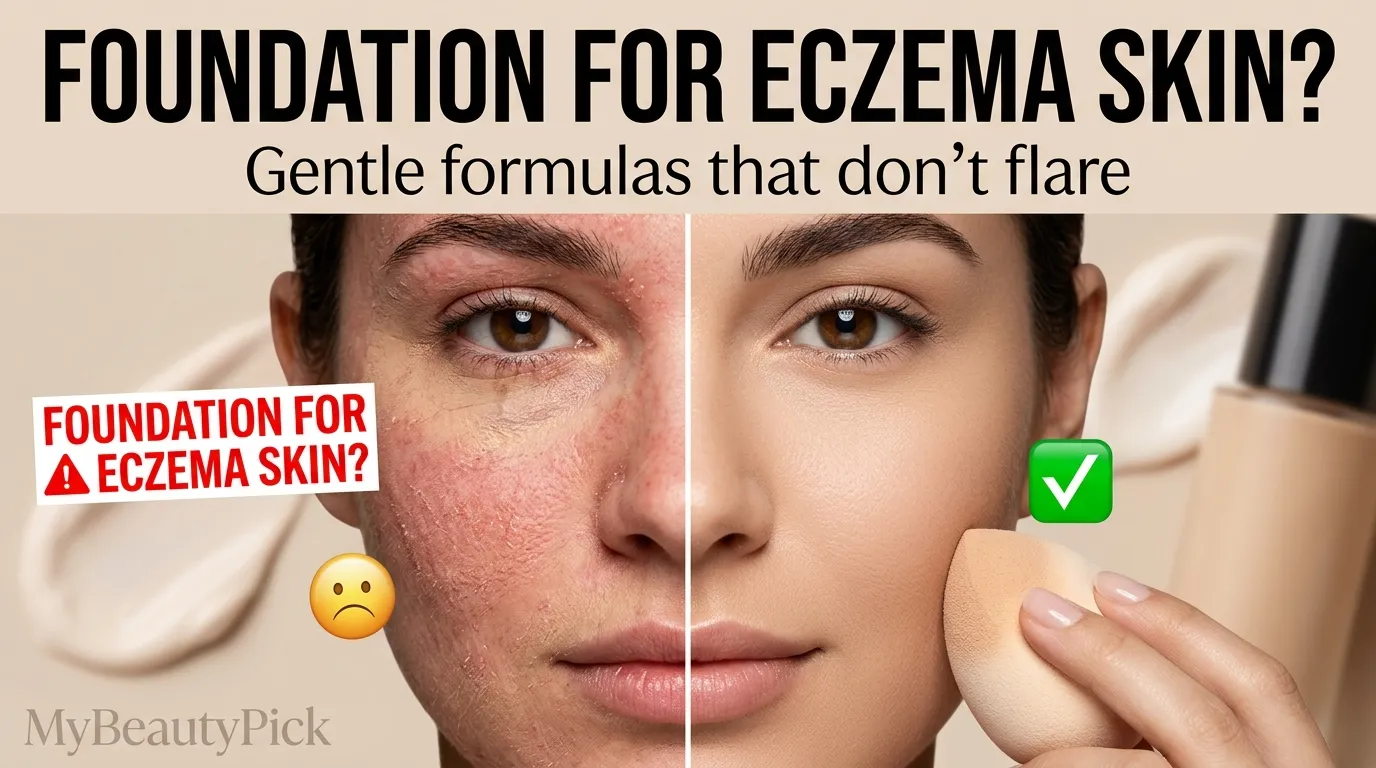 Best Foundation for Eczema-Prone Skin: Gentle Formulas That Won't Flare