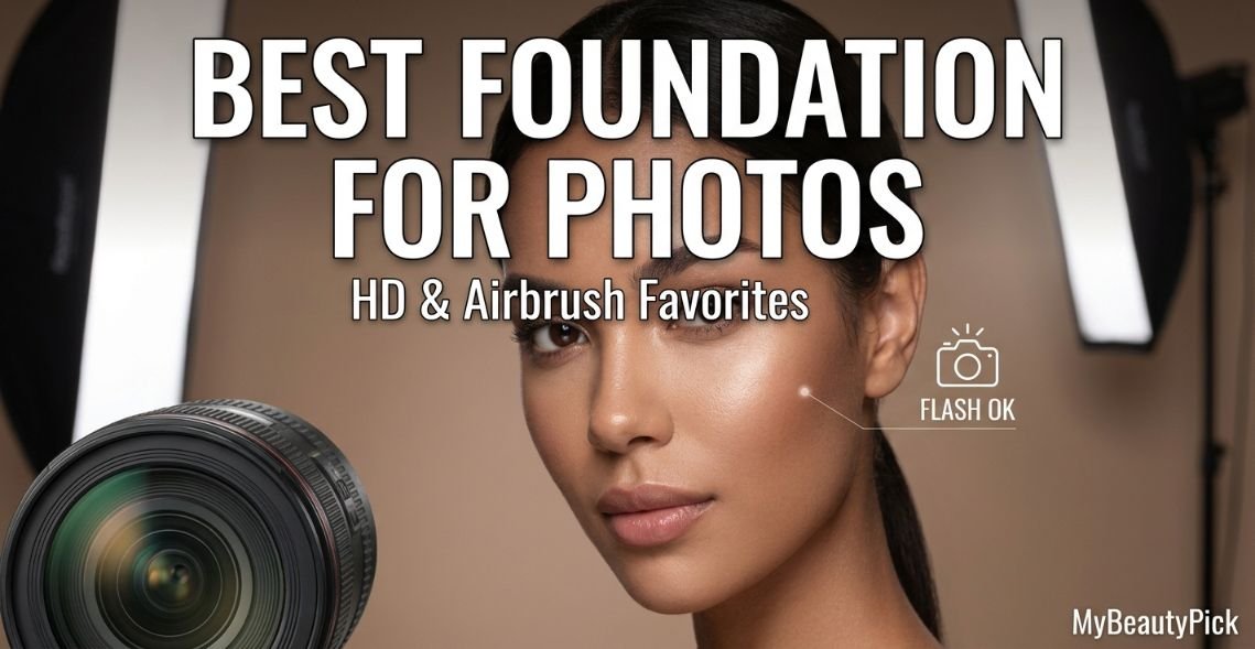 Best Foundation for Photos and Photoshoots: HD and Airbrush Formulas 1 Best Foundation for Photos and Photoshoots HD and Airbrush Formulas