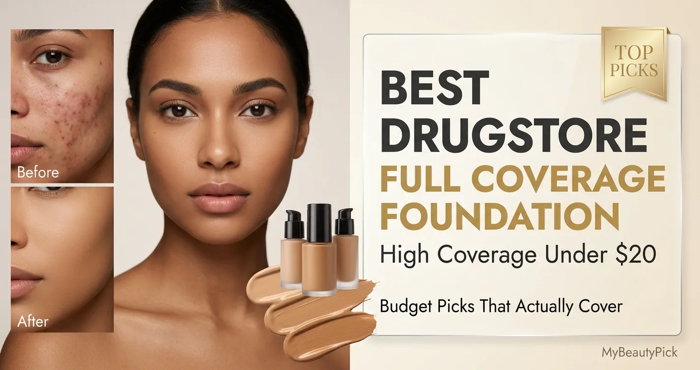 Best drugstore full-coverage foundation: high-coverage picks under $20 1 Best drugstore full-coverage foundation: high-coverage picks under $20