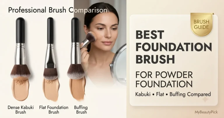 Best foundation brush for powder foundation: kabuki, flat, and buffing compared 6 Best foundation brush for powder foundation kabuki, flat, and buffing compared