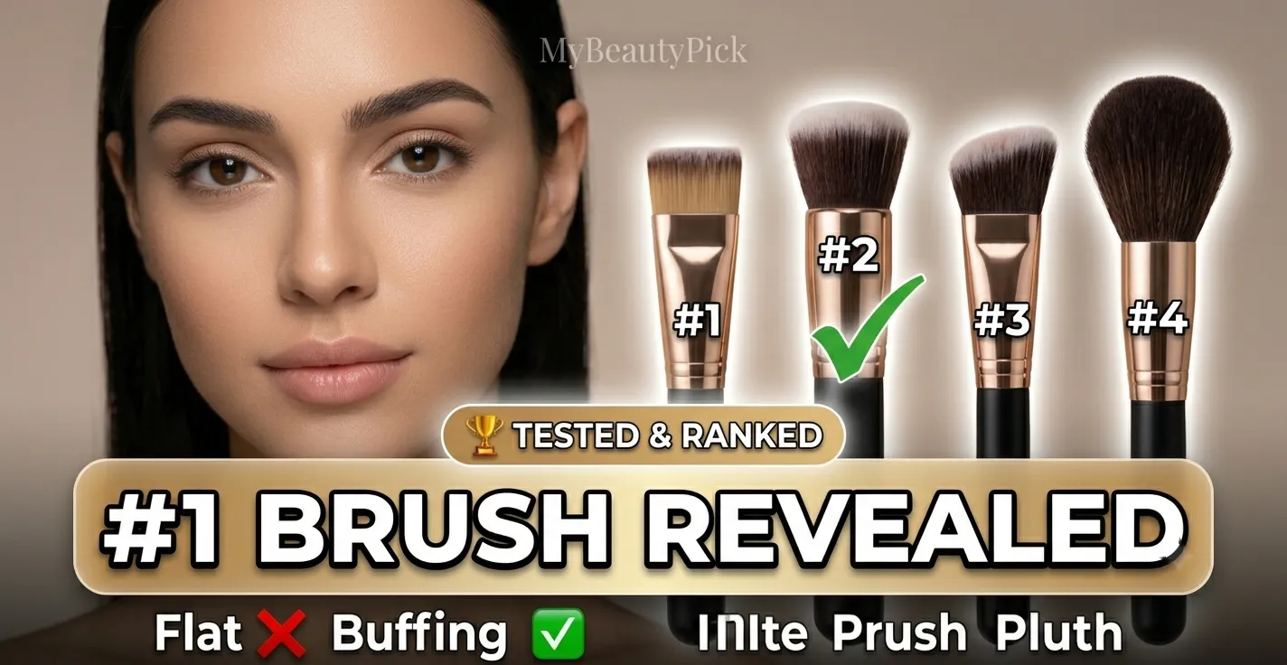 Best foundation brushes flat, buffing, angled, and powder tested