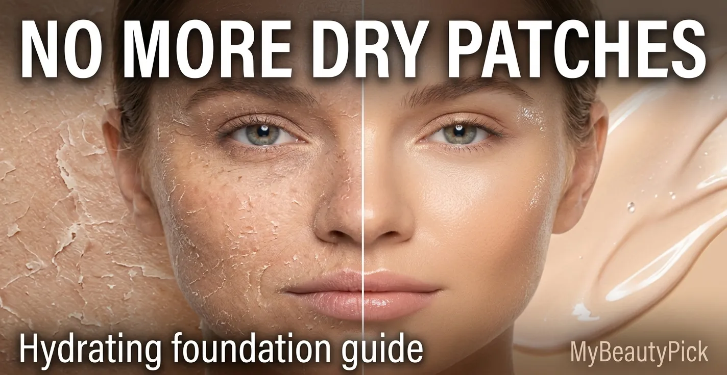 Best foundation for dry skin hydrating formulas that won't crack or flake