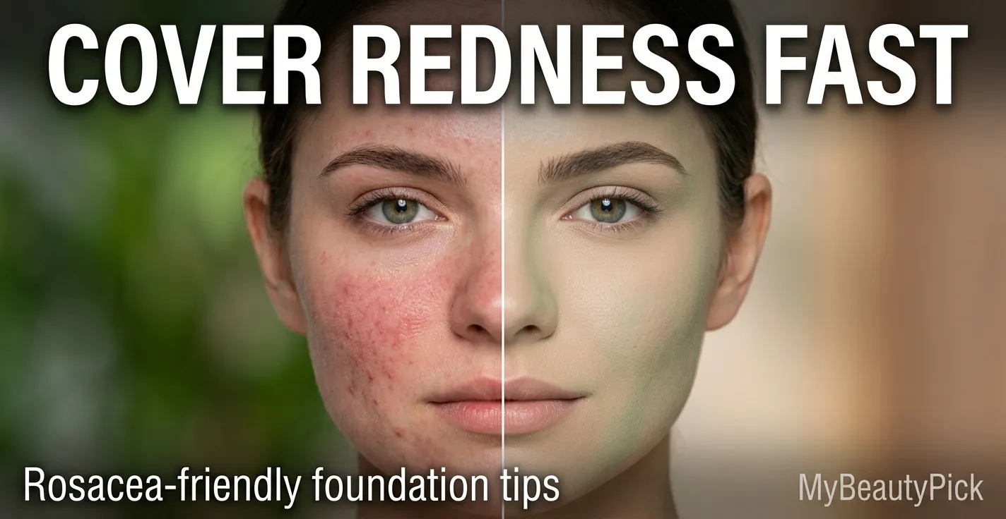Best foundation for rosacea and redness coverage that calms