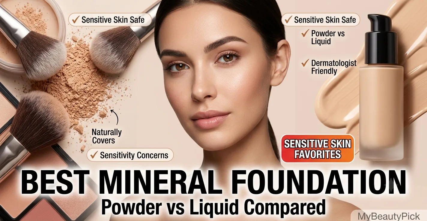 Best mineral foundation: powder and liquid options for sensitive skin 5 Best mineral foundation powder and liquid options for sensitive skin