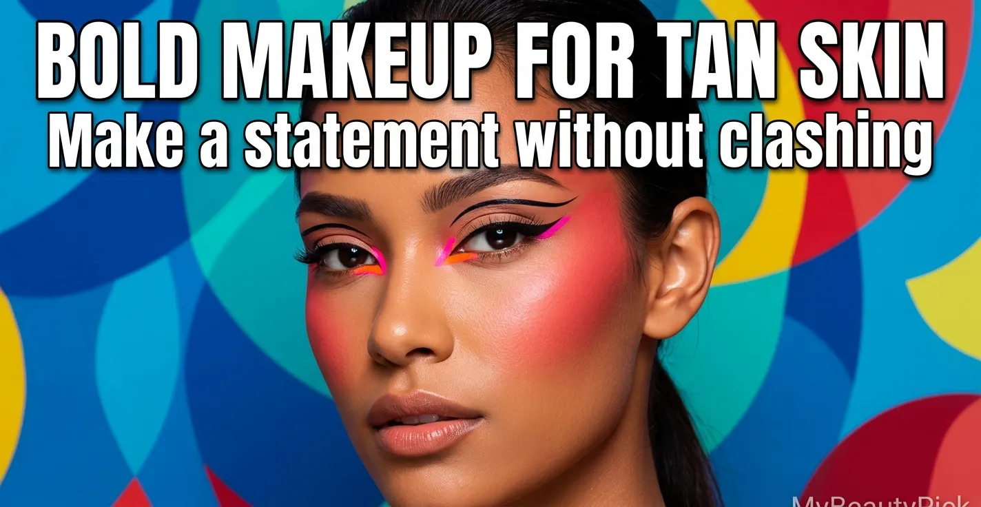 Bold and Graphic Makeup Looks for Tan Skin: How to Make a Statement Without Clashing 35 Bold and Graphic Makeup Looks for Tan Skin