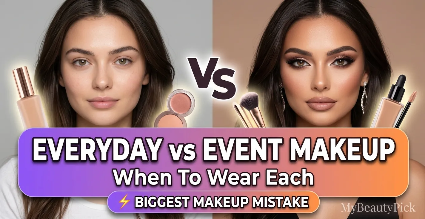 Everyday vs. Event Makeup How to Adapt Your Look Based on the Occasion