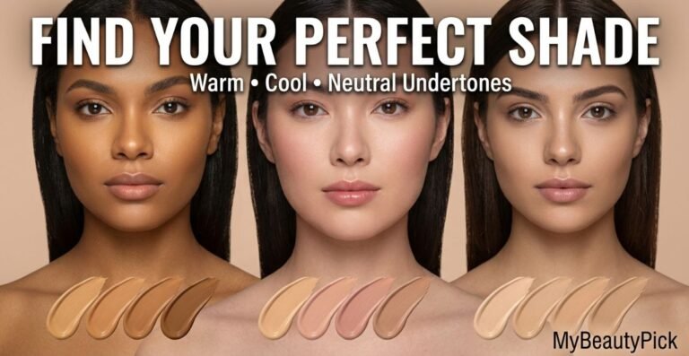 Foundation shade guide for warm, cool, and neutral undertones 3 Foundation shade guide for warm, cool, and neutral undertones