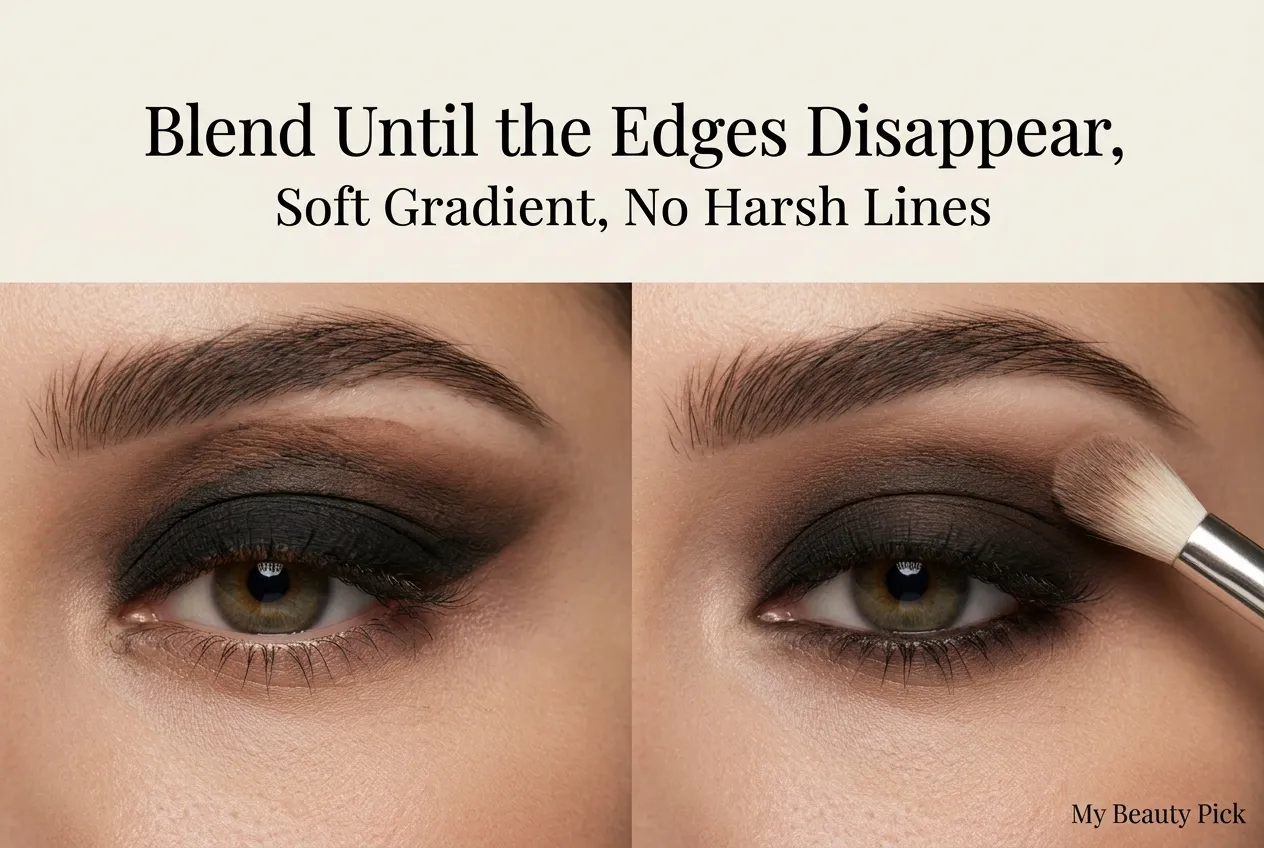 How to Do Black Eye Makeup: Step-by-Step Tutorial for Every Skill Level 4 soft black smoky eye blending tutorial with no harsh lines