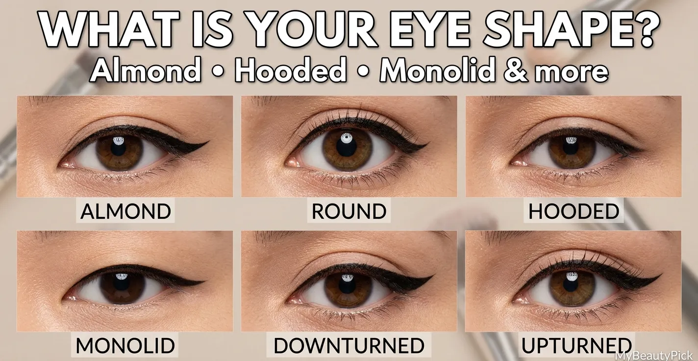 How to Identify Your Eye Shape: A Visual Guide to Almond, Round, Hooded, Monolid, Downturned, and Upturned Eyes 4 How to Identify Your Eye Shape