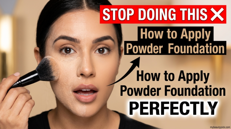 How to apply powder foundation perfectly every time 10 How to apply powder foundation perfectly every time