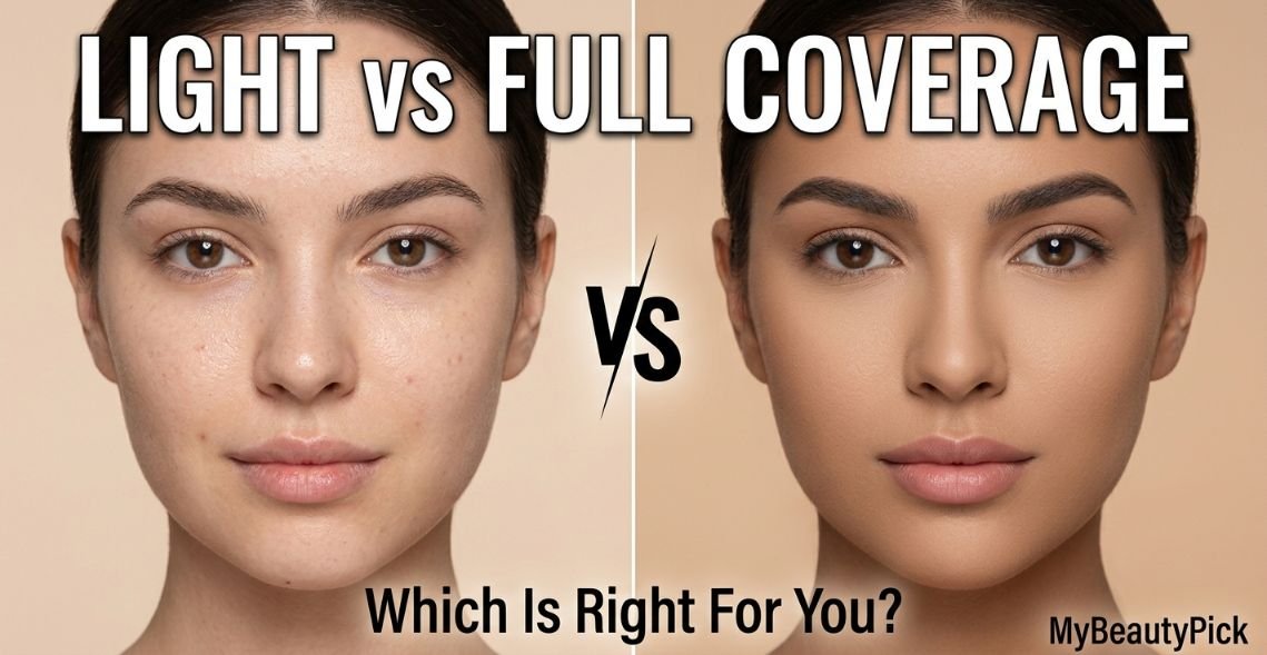 Light Coverage vs Full Coverage Foundation How to Choose