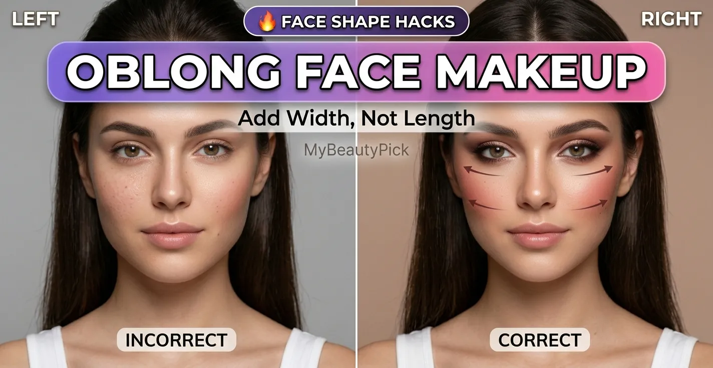 Makeup for Oblong Face: Width-Adding Techniques That Actually Work 6 Makeup for Oblong Face Width-Adding Techniques That Actually Work