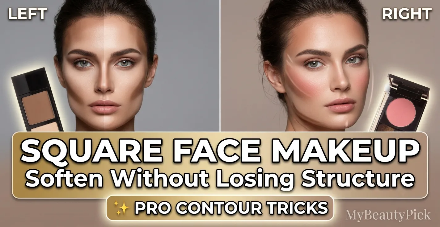 Makeup for Square Face How to Soften Angular Features Without Losing Your Bone Structure