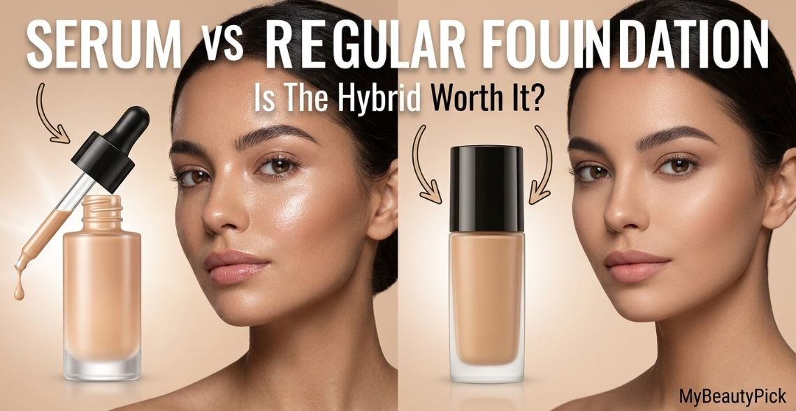 Serum Foundation vs Regular Foundation: Is the Hybrid Worth It? 1 Serum Foundation vs Regular Foundation Is the Hybrid Worth It