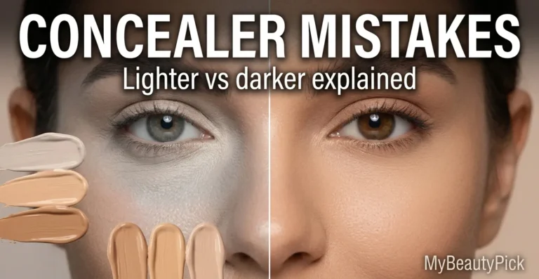 Should Your Concealer Be Lighter or Darker Than Your Foundation?