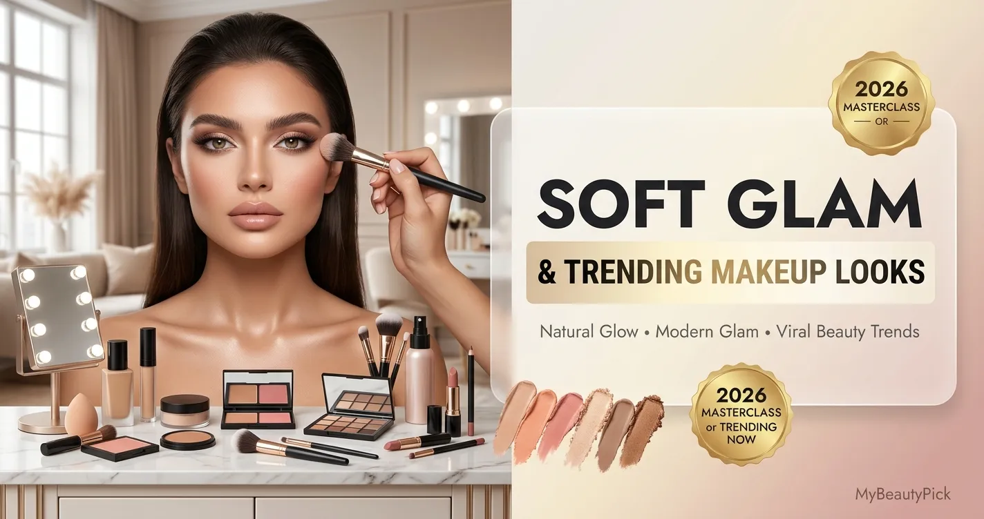 Home 38 Soft Glam & Trending Makeup Looks