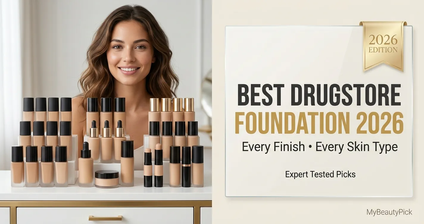 Best drugstore foundation in 2026: every finish and skin type tested