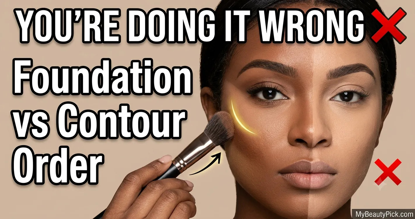 Foundation and contour: the right order for a sculpted look 1 Foundation and contour: the right order for a sculpted look