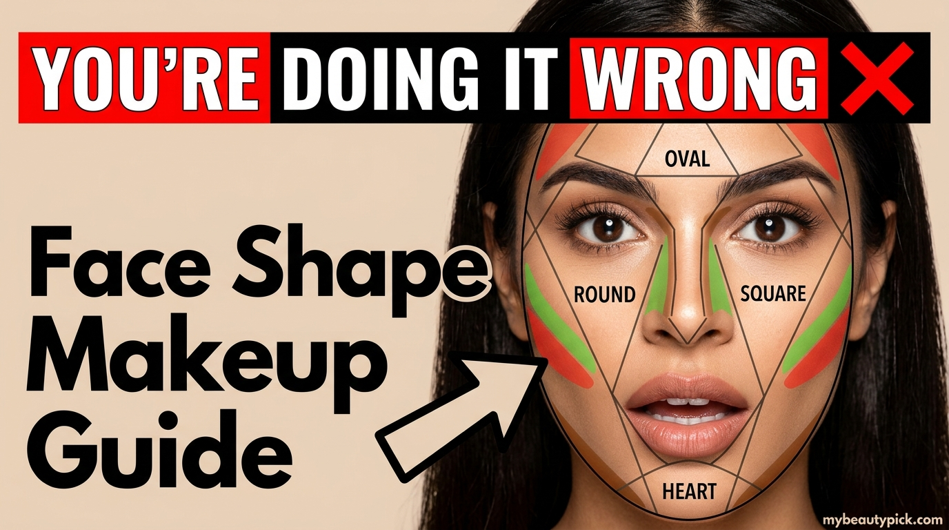 How to Determine Your Face Shape for Makeup: Oval, Round, Square, Heart, Diamond, Oblong Explained 3 How to Determine Your Face Shape for Makeup: Oval, Round, Square, Heart, Diamond, Oblong Explained