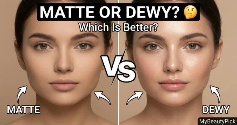 Matte vs Dewy Foundation: Which Finish Suits Your Skin Type? 1 Matte vs Dewy Foundation