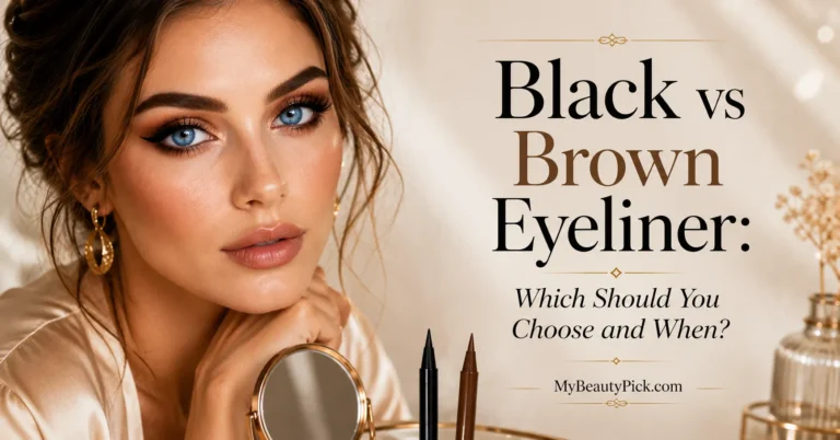 Black vs Brown Eyeliner: Which Should You Choose and When? 24 Black vs Brown Eyeliner: Which Should You Choose and When?