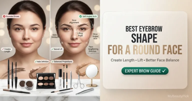 Best Eyebrow Shape for a Round Face: What Creates Length and Definition 27 Best Eyebrow Shape for a Round Face: What Creates Length and Definition