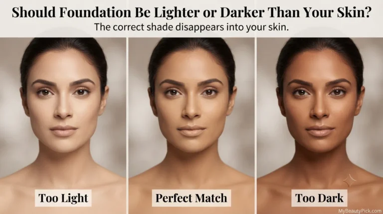 Should Foundation Be Lighter or Darker Than Your Skin Tone? 2 Should Foundation Be Lighter or Darker Than Your Skin Tone?