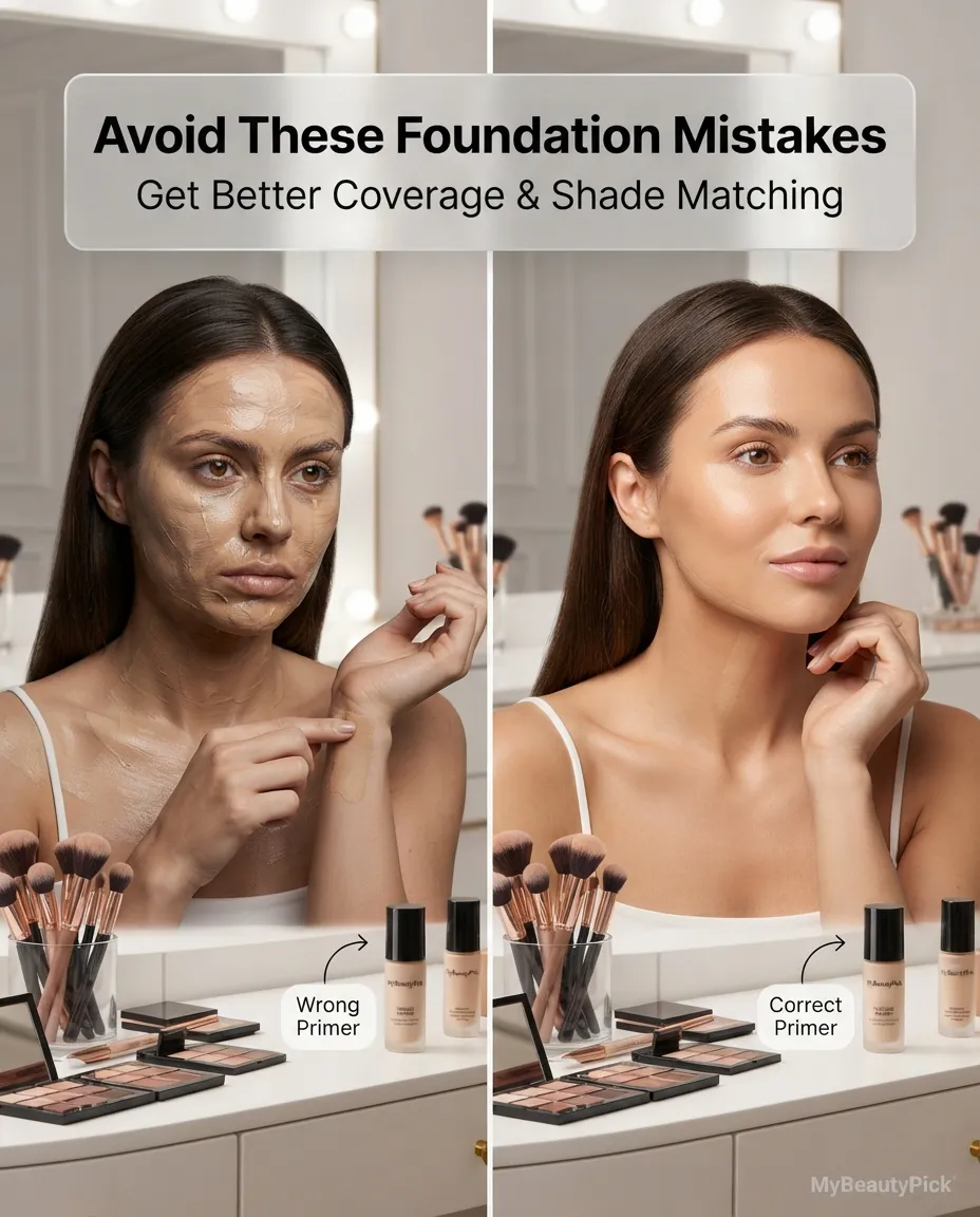 IL Makiage foundation review: shade matching and formula deep-dive 9 Avoid these foundation mistakes for better coverage and shade matching — wrong primer vs correct primer