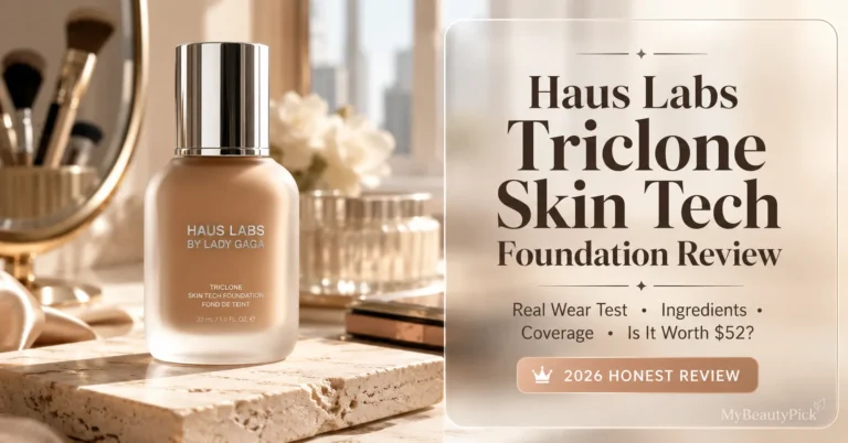 Haus Labs by Lady Gaga Triclone Skin Tech Foundation review — wear test, ingredients, coverage and whether it is worth $52