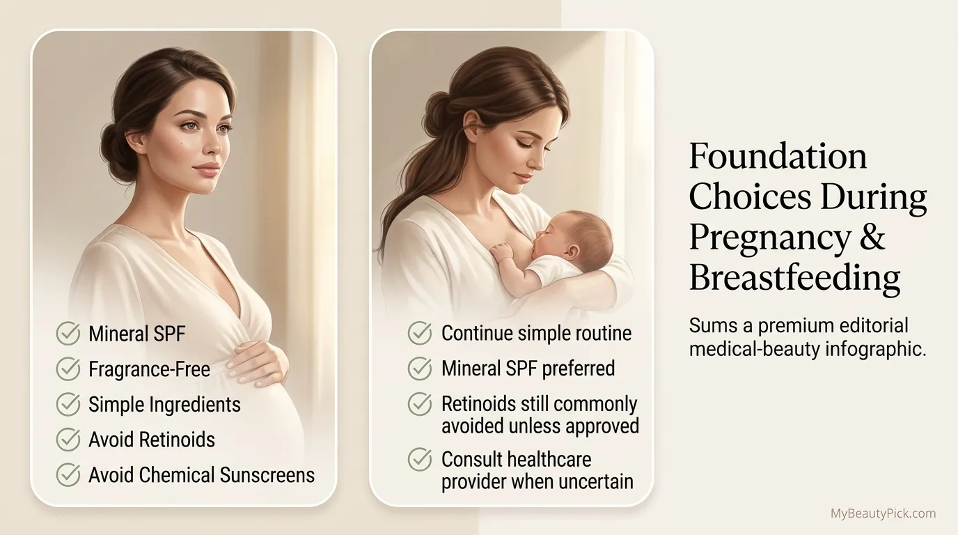 Best pregnancy-safe foundation: what to avoid and what to use pregnancy safe foundation 9 Foundation choices during pregnancy and breastfeeding
