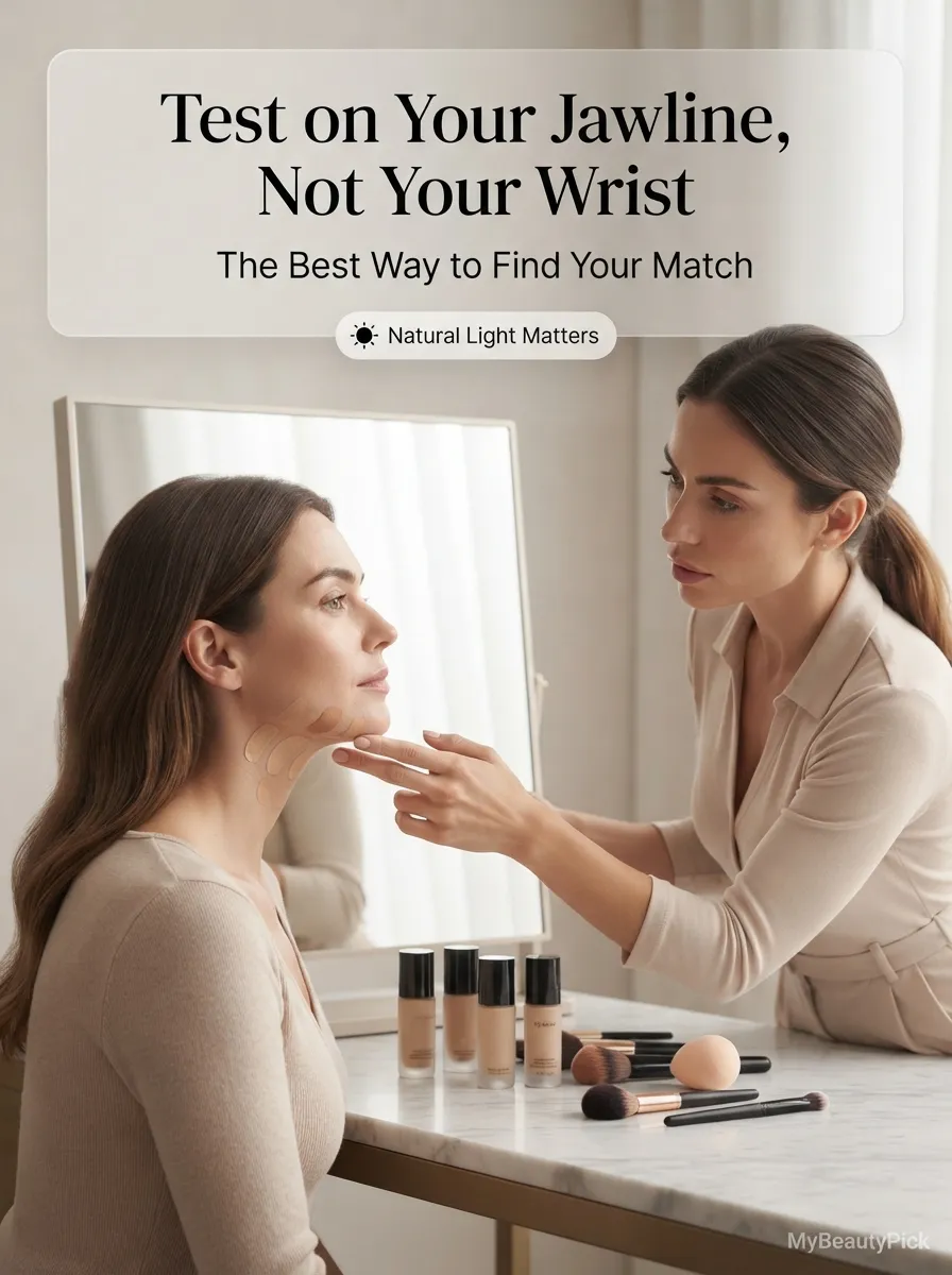 IL Makiage foundation review: shade matching and formula deep-dive 11 Test foundation on your jawline, not your wrist — the best way to find your shade match in natural light