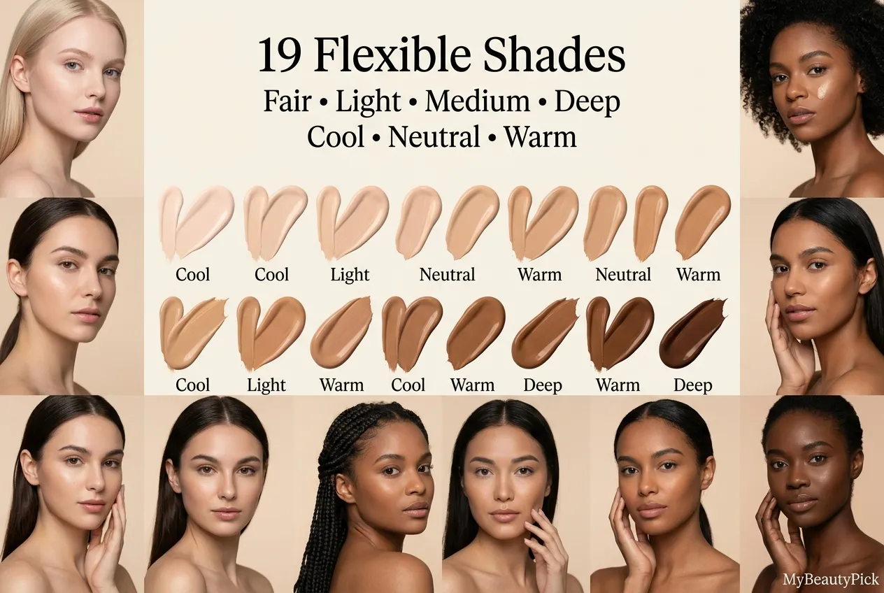 Victoria Beckham Foundation Drops review: high-end serum foundation tested 6 Victoria Beckham Foundation Drops 19 flexible shades from fair to deep in cool, neutral and warm undertones